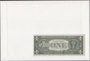 USA 1981. 1$ dekoratív, nagyalakú bélyeges, bankjegyes borítékon, bélyegblokkal, alkalmi bélyegzővel...