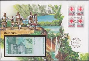 USA 1981. 1$ dekoratív, nagyalakú bélyeges, bankjegyes borítékon, bélyegblokkal, alkalmi bélyegzővel...