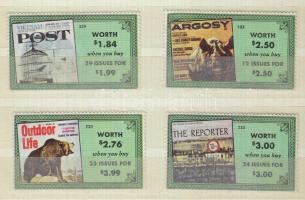 USA 4 klf engedményre jogosító bélyeg 10 $ értékben