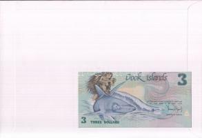 Cook szigetek/Penrhyn 1992.oct.16-27. 3$ dekoratív, nagyalakú bélyeges, bankjegyes borítékon, T:I