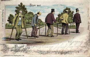 Pöstyén corso humour litho (EK)