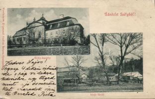 Zsély with Sósár-fürdő and Zichy castle