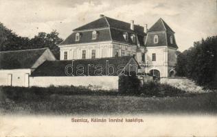 Szenice the castle of Mrs. Kálmán