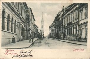 Nyitra Vármegye street with credit bank (EK)