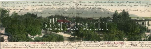 Poprád Huszpark panoramacard