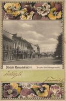 Marosvásárhely Széchenyi square litho