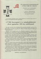 1956 Felhívás a Nándorfehérvári győzelem 500. évfordulójának megünneplésére, és Mo-i. elnyomás ellen Magyarok Szövetsége Ausztria