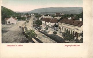 Görgényszentimre main square