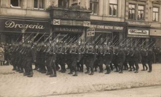 Munkács entry of the Czechoslovakian army photo