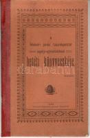 1905 A felsőeőri járási takarékpénztár segély-egyesületének betéti könyvecskéje, használatlan. Nyomatott Schodisch Lajosnál, Felsőeőrött/ EInlagebüchlein des Aushilfs-Vereines der Oberwarther Bezirks-Sparkassa, ungebraucht