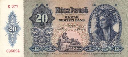 1941. 20P T:II+