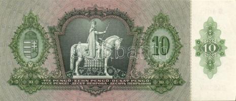 1936. 10P T:II+, 1941. 20P T:II, 1946. 1.000.000MP T:II-(apró papírszakadás), 1946. 100.000AP T:II,I...