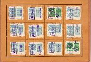 Deutsches Reich 1934-1935 Zenészkamara 2 db tagsági igazolvány tagdíjbélyegekkel/ Reichsmusikkammer ...