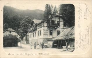 Höllenthal Hotel and Restaurant Singerin, owned by Franz Hellmer