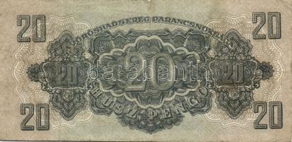 1944.V.H. 10P T:III + 1944. V.H. 20P T:III- + 1944. V.H. 100P (2x) egyiknek eltérő a számozás mérete...