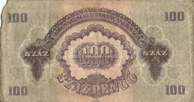 1944.V.H. 10P T:III + 1944. V.H. 20P T:III- + 1944. V.H. 100P (2x) egyiknek eltérő a számozás mérete...