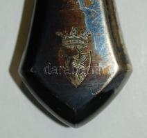 1921-1928 6db-os késkészlet Solingeni acélból, 800/1000 tisztaságú csehszlovák jelzéssel ellátott ez...