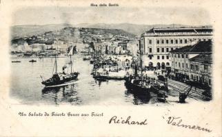 1899 Trieste Riva della Sanitá