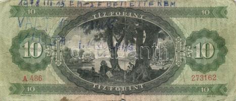 Kis vegyes papírpénz tétel: közte jugoszláv, román, kínai, magyar bankjegyek T:vegyes