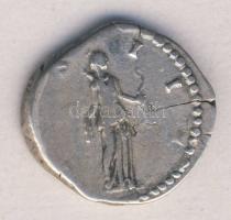 Római Császárság HADRIANUS 117-138. "COS III / Álló Diana" Denar Ag T:2-/3