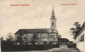 Vajszka church and school