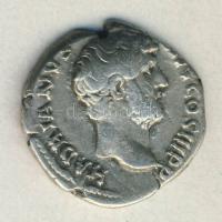 Római Császárság HADRIANUS 117-138. "ANNONA AVG" Denar Ag T:2-/3+ kis kitörés