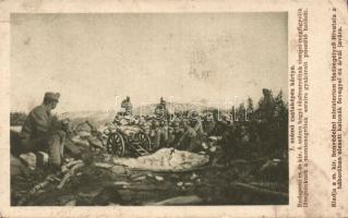 Military WWI the Hungarian army against Montenegrin troops (EK)
