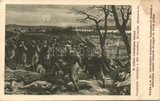 Military WWI the Hungarian army entering Obrenovac