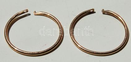 14K Arany fülbevaló / 14K Gold earring (0.88g)