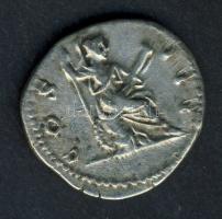Római Császárság HADRIANUS 117-138. "COS III / Ülő Roma" Denar Ag T:2/2-