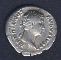 Római Császárság HADRIANUS 117-138. "COS III / Álló Minerva" Denar Ag T:2-/3+