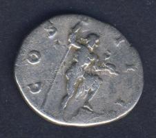 Római Császárság HADRIANUS 117-138. "COS III / Álló Neptun" Denar Ag T:3