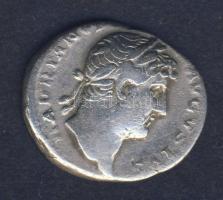 Római Császárság HADRIANUS 117-138. "COS III / Álló Neptun" Denar Ag T:3