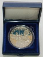 1991. 500Ft Ag "II.János Pál pápa látogatása" díszdobozban T:PP