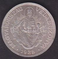 1938. 2P Ag "Madonna" T:2/3 kis ph.