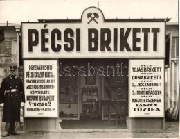 1944 Budapesti Nemzetközi Vásár hivatalos fotók 4 db Harsányi fotó a kormányzó látogatásáról / Budap...