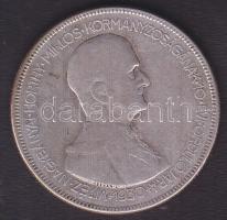 1930. 5P Ag "Horthy jobbra" T:3