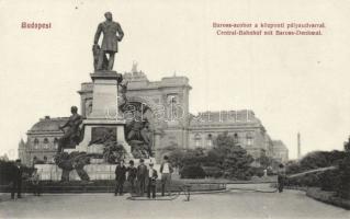 Budapest VII. Baross-szobor és a Központi Pályaudvar
