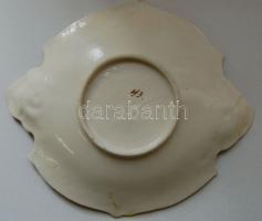 ccí 1900 Finom, kézzel festett olasz porcelán kávés készlet- Kiöntő, cukortartó + 3 csésze aljjal (e...