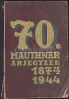 1942-1944 2 db képes Mauthner árjegyzék, kerti és haszonnövények, palánták képeivel