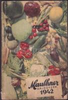 1942-1944 2 db képes Mauthner árjegyzék, kerti és haszonnövények, palánták képeivel