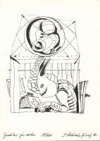 Z. Kovács József: 12 db sorszámozott, jelzett illusztráció ofszet-papír 22x30 cm