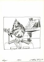 Z. Kovács József: 12 db sorszámozott, jelzett illusztráció ofszet-papír 22x30 cm