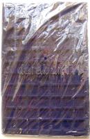 Leuchtturm: 2 pót-tálca alumínium érme bőröndhöz, 334x220mm- egyenként 77db, max. 22mm-es érméhez