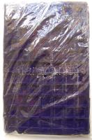 Leuchtturm: 2 pót-tálca alumínium érme bőröndhöz, 334x220mm- egyenként 77db, max. 22mm-es érméhez