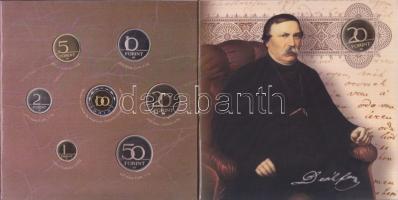 2003. 1Ft-100Ft 8klf db, szettben, benne 20Ft "Deák Ferenc" T:PP Csak 7000db!