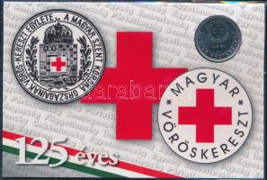2006. 50Ft "125 éves a Magyar Vöröskereszt" elsőnapi veret számozott emléklapon T:BU Csak 12000db!