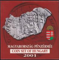 2001. 1Ft-100Ft 7klf db, szettben "Ezeréves a magyar pénzverés" T:BU Csak 7000db!
