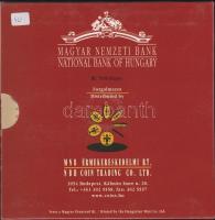 2001. 1Ft-100Ft 7klf db, szettben "Ezeréves a magyar pénzverés" T:BU Csak 7000db!