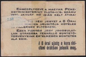 1919. 8 Órai Újság 20f T:III megragasztva